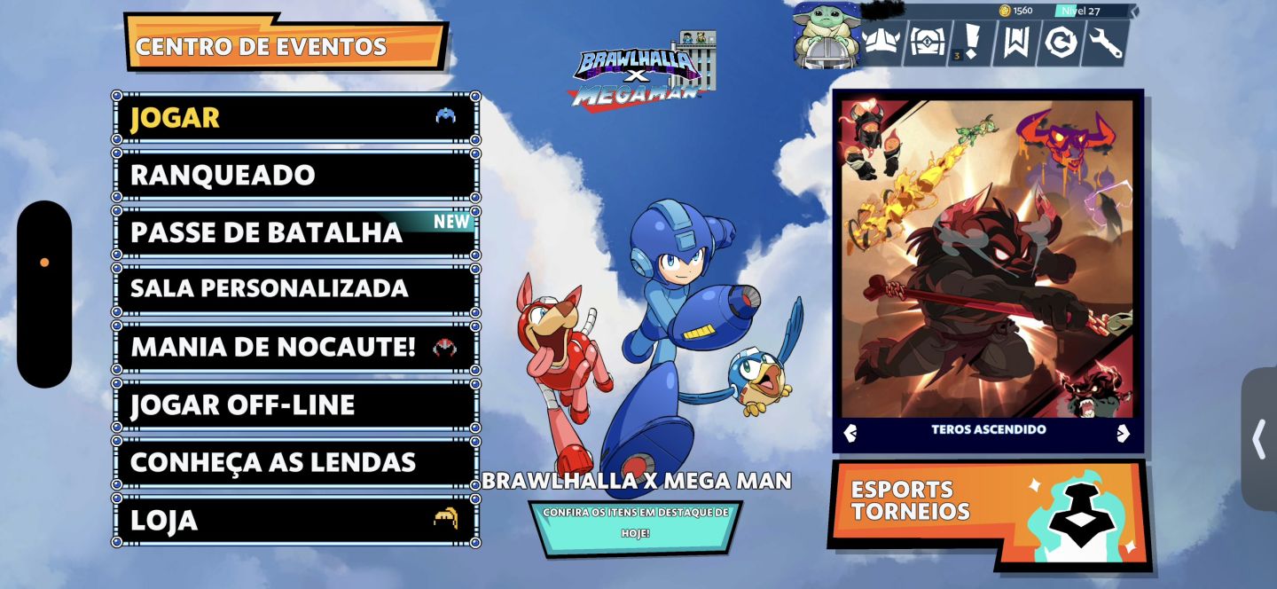 Conta de Brawlhalla com Tailung