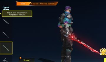 Conta iniciante com Katana Materia sombia