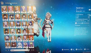 Conta Genshin AR60 End Game 34T5