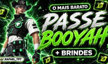 [MEGA PROMOÇÃO] PASSE DE ELITE BOOYAH FREE FIRE VIA ID + BRINDE