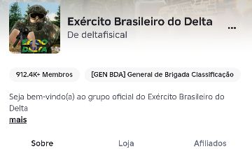 Conta de conta de Roblox com patente alta no EB do DELTA!