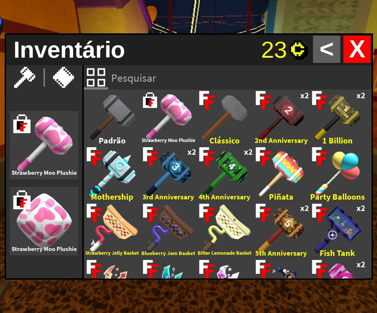 Roblox FTF Moo Plushie + Sakura de Brinde