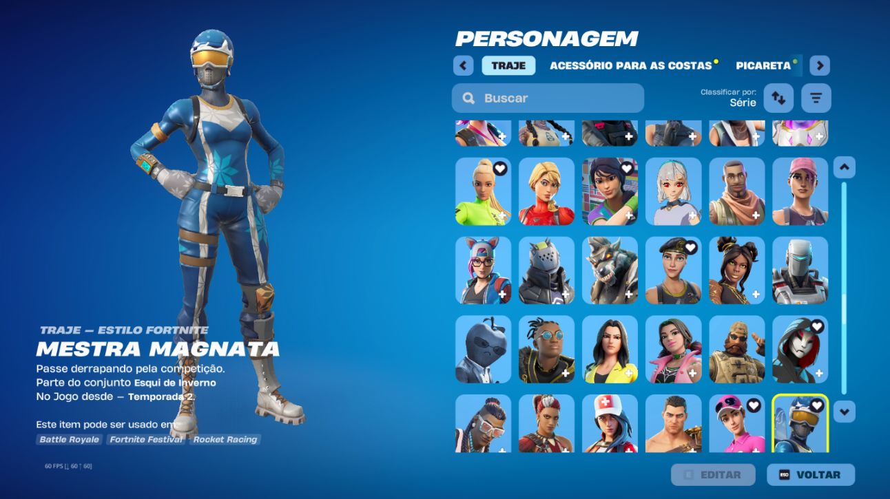 CONTA DE FORTNITE COM SKINS RARAS E SALVE O MUNDO COM VBUCKS