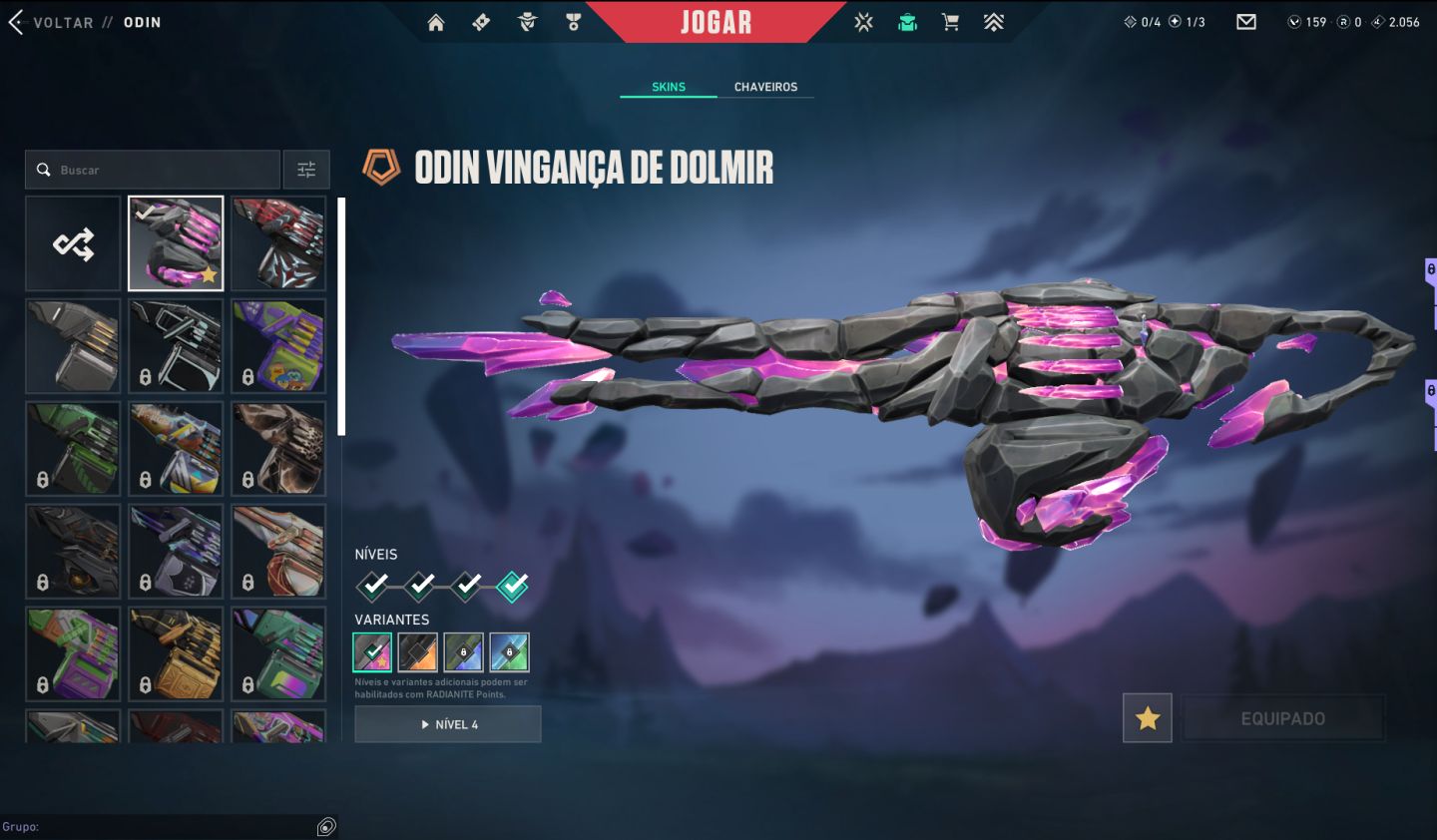 Conta valorant com mais de 1.700 gastos. otimo pra quem quer smurfar.