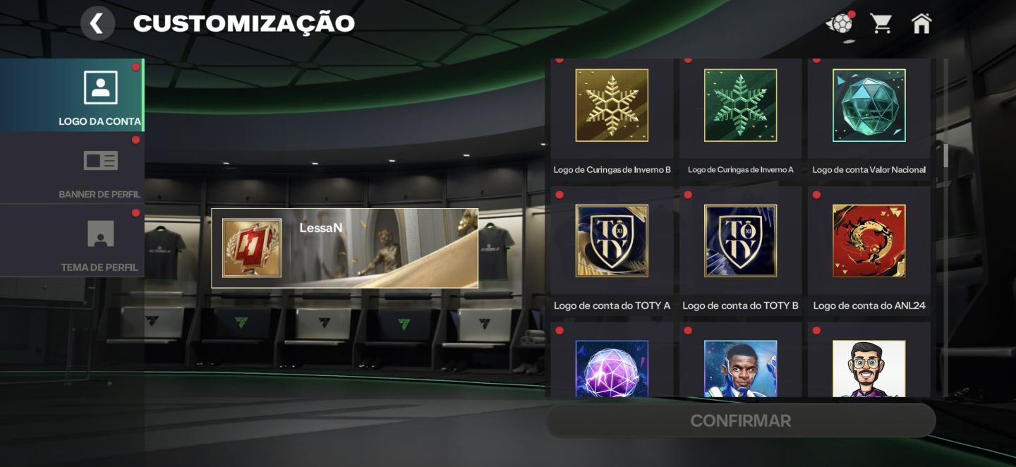 CONTA EA FC 26 MOBILE GER 125 RARA!