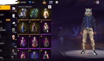 CONTA DE FREE FIRE ANTIGA COM BRUELOK e mais de 300 peita..