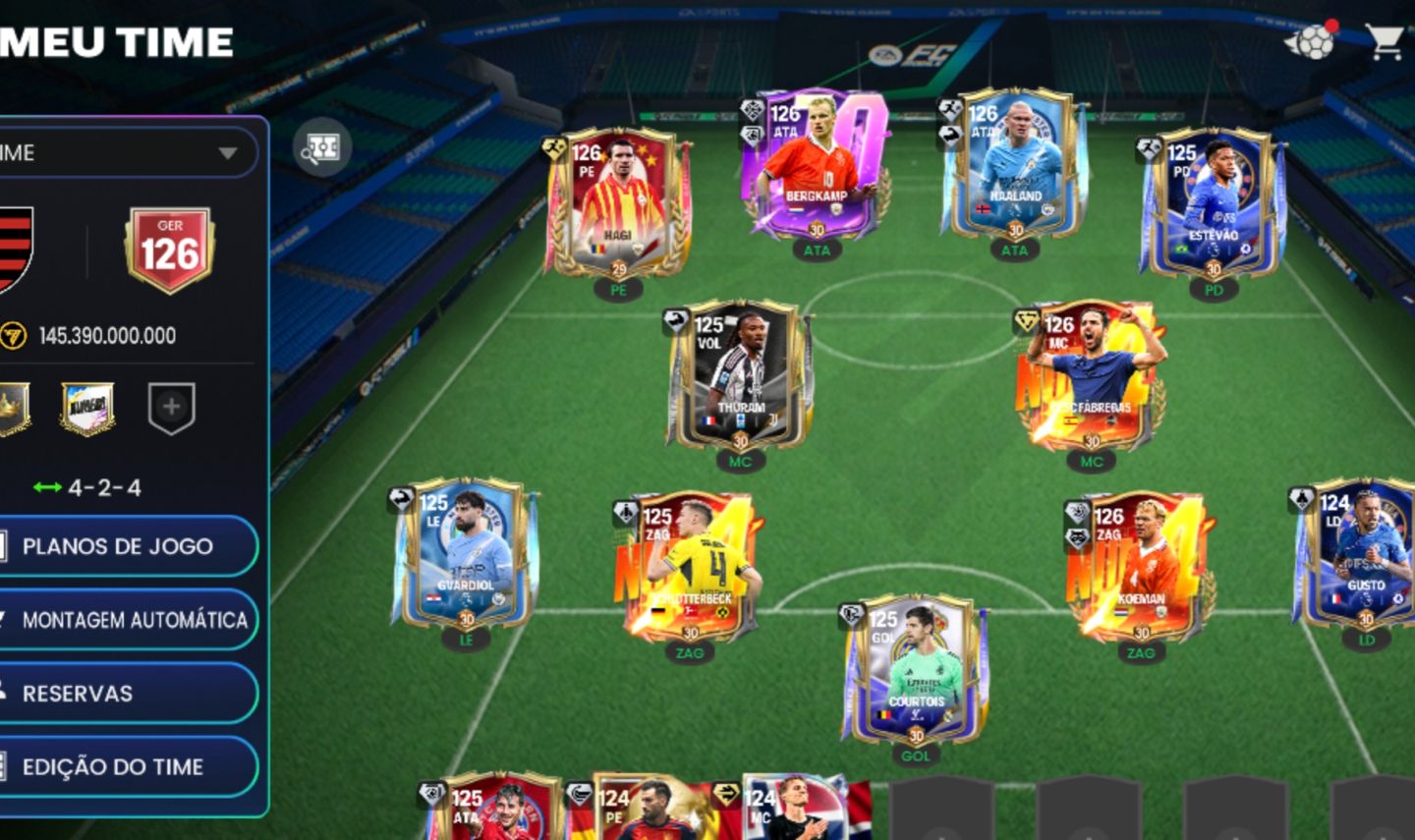 Conta fc mobile ger 126 , valor 150 reias , chama no pix valor conversavel
