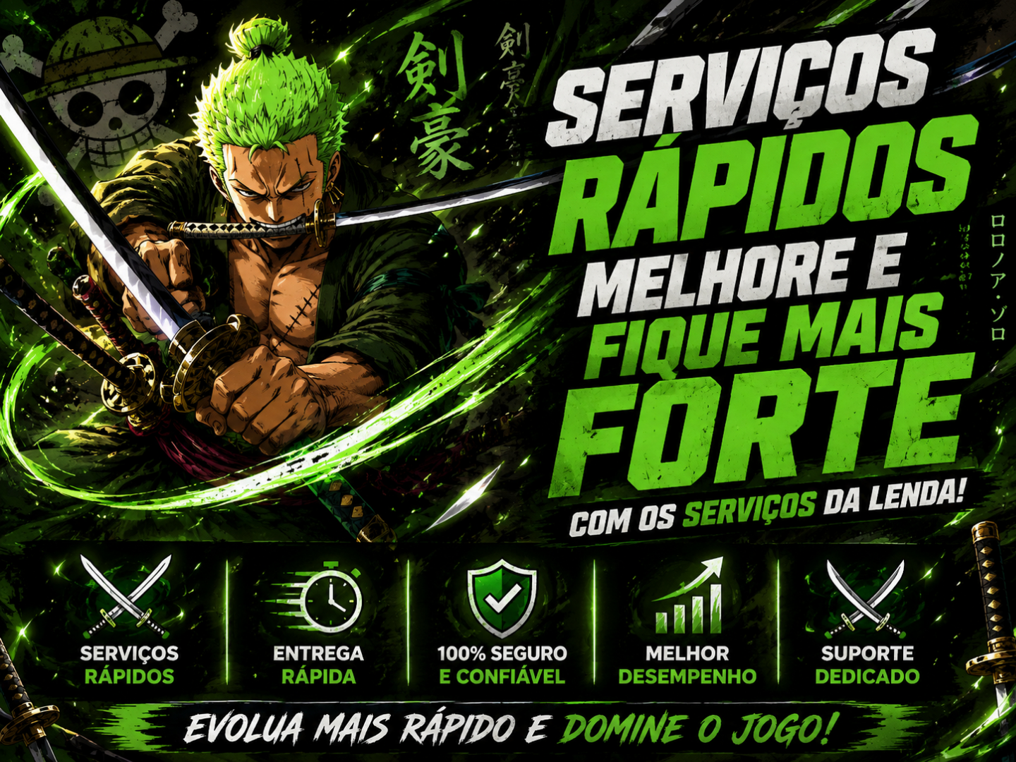 /OS MELHORES SERVIÇOS DE ONE PIECE BOUNTY RUSH/
