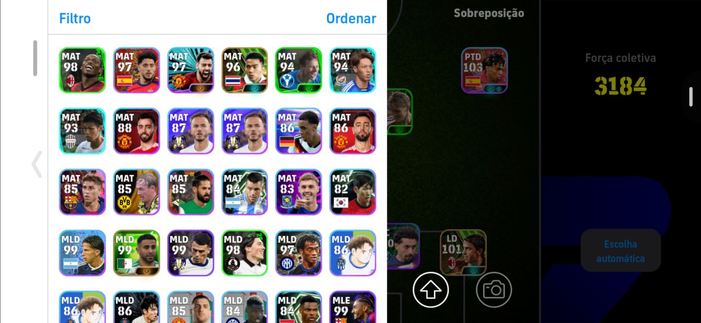 Conta efootball disponível