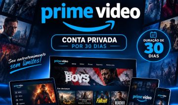 PRIME VIDEO CONTA PRIVADA POR 30 DIAS