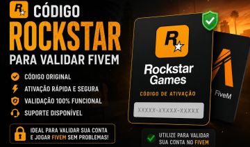 CÓDIGO ROCKSTAR PARA VALIDAR FIVEM | GTA V