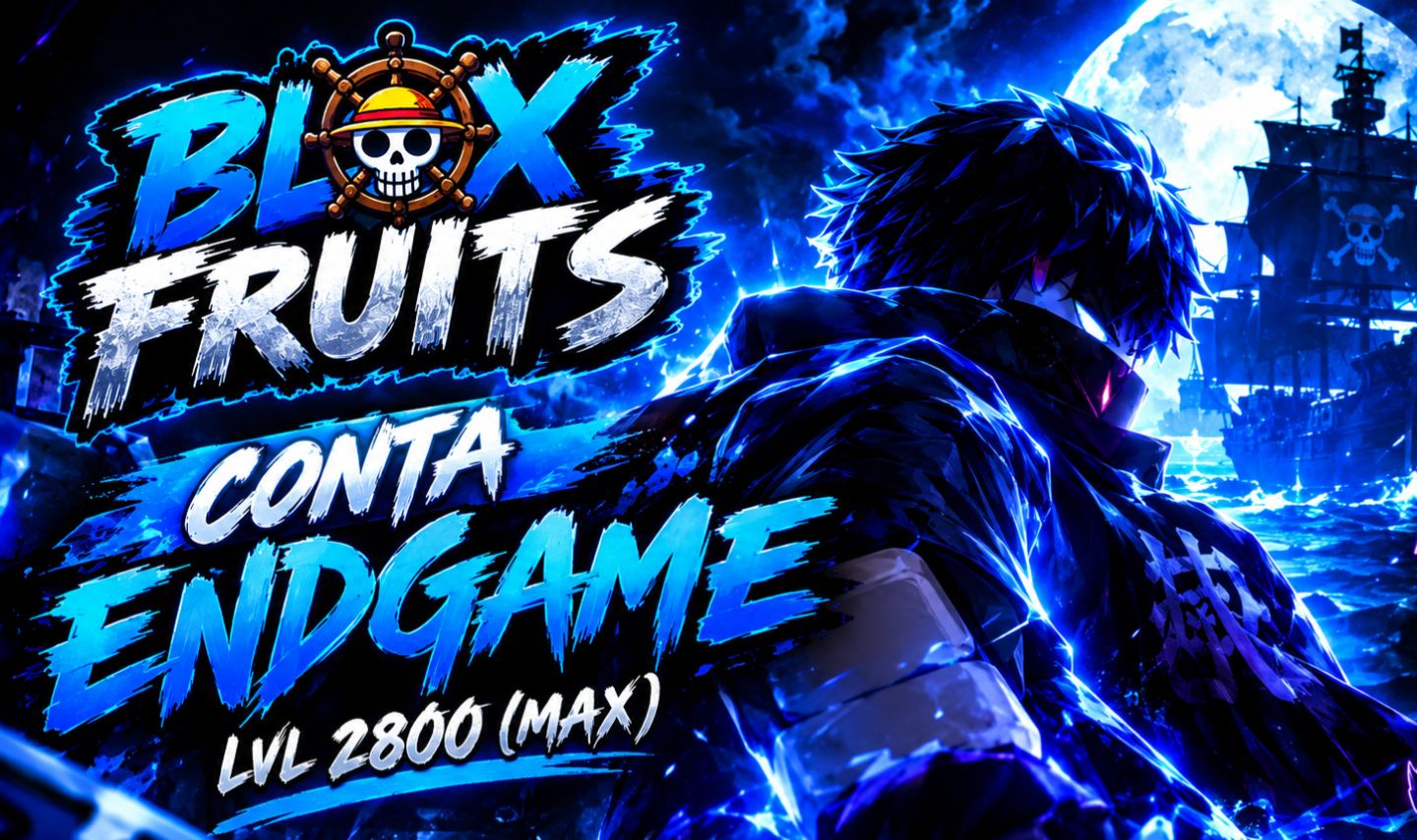 Conta blox fruits end game, conta completa, +skins no catálogo