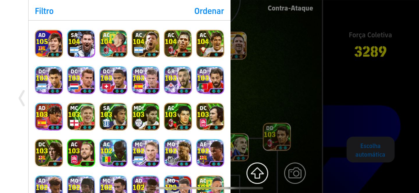 CONTA FULL! ROMÁRIO 106 + ZOLA BLITZ + MESSI 110 + VAN DER SAR + MBAPPE 106 E++!