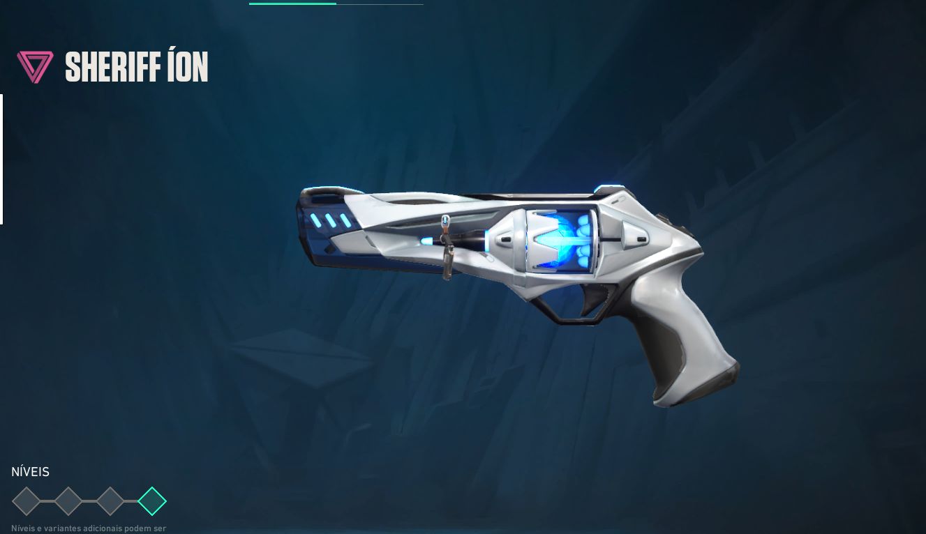Conta com diversas skins, sem jogar a alguns meses