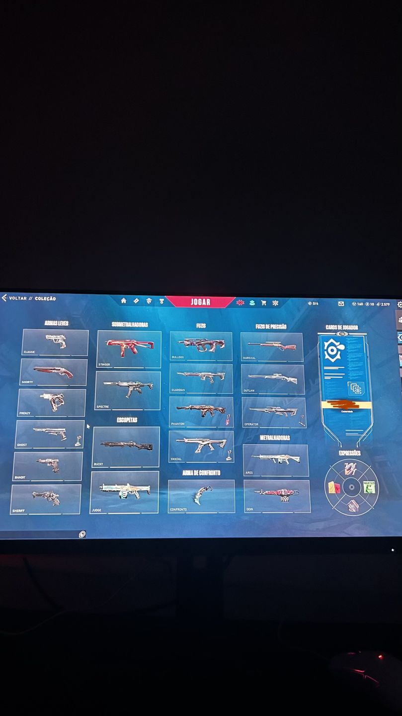 CONTA VALORANT | 20+ SKINS | 9 FACAS | KURONAMI, RENEGADO, NEON OESTE