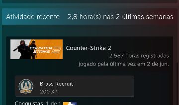 Conta Steam a venda com vários jogos
