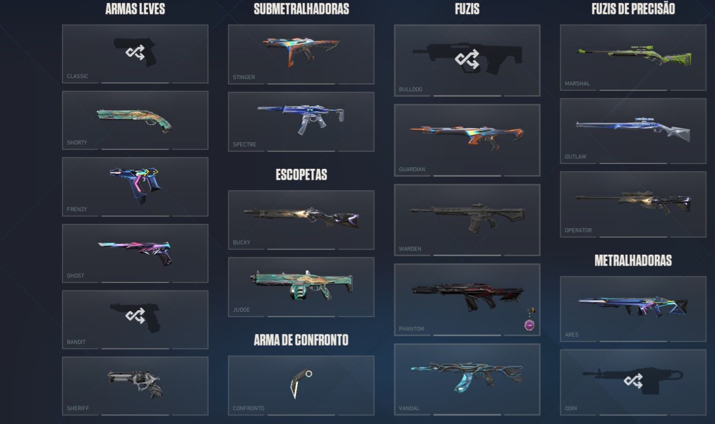 Conta de valorant Dima 1 com +8 skins de loja no preçinho!!