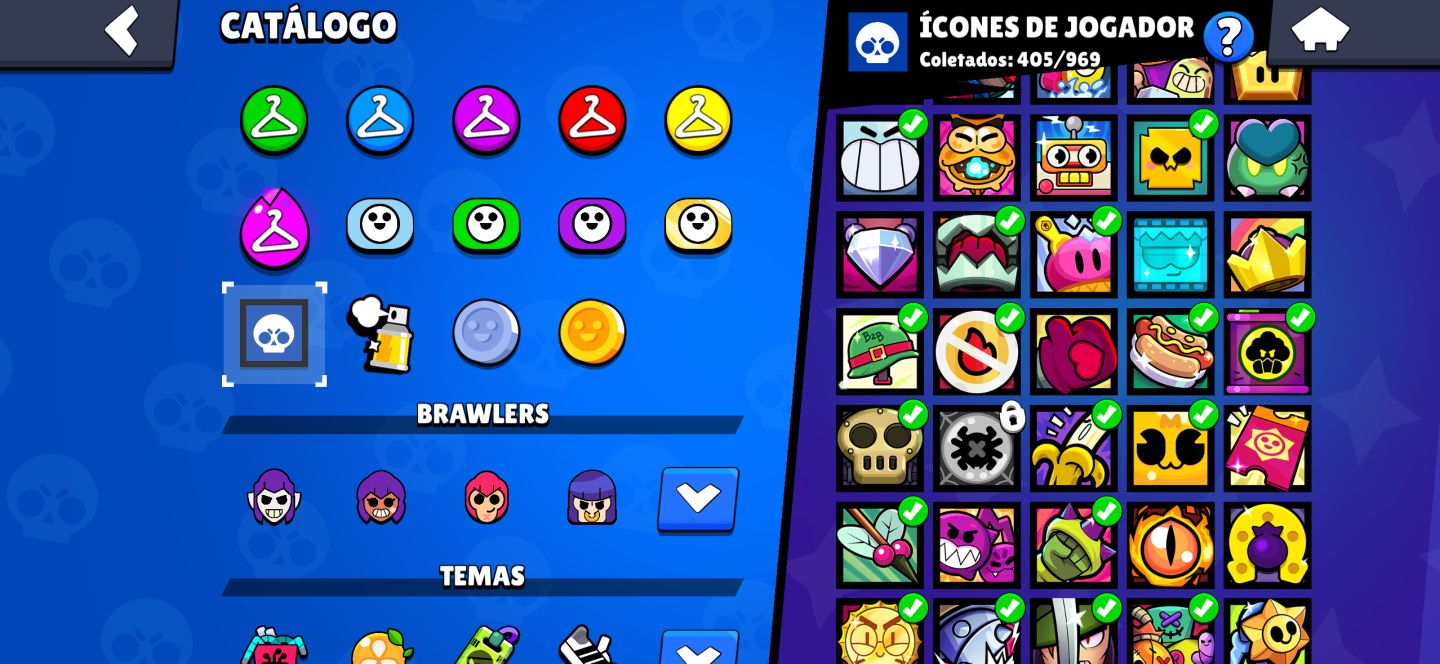 Conta Brawl Stars rara 7 anos