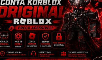 Conta Roblox Korblox Original | +60K Robux Gastos |