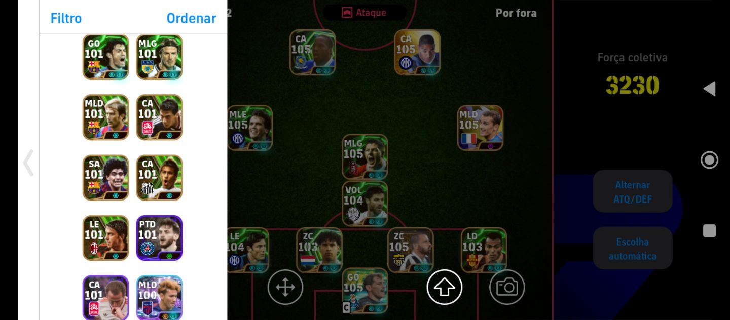 CONTA EFOOTBALL 3230 OVER |ADRIANO, RUI COSTA, SALAH BLITZ| KONAMI ID 100% LIMPA