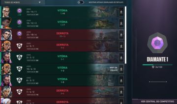Conta de valorant diamante 1 com muitas skins