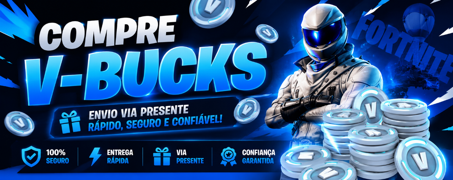 VBUCKS (ITENS DA LOJA) VIA PRESENTE NO FORTNITE -PROMOÇÃO - PREÇOS ANTIGOS