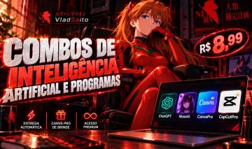 CapCut PRO / ChatGPT PRO / MUSE AI / CANVA PRO / PRIME VÍDEO