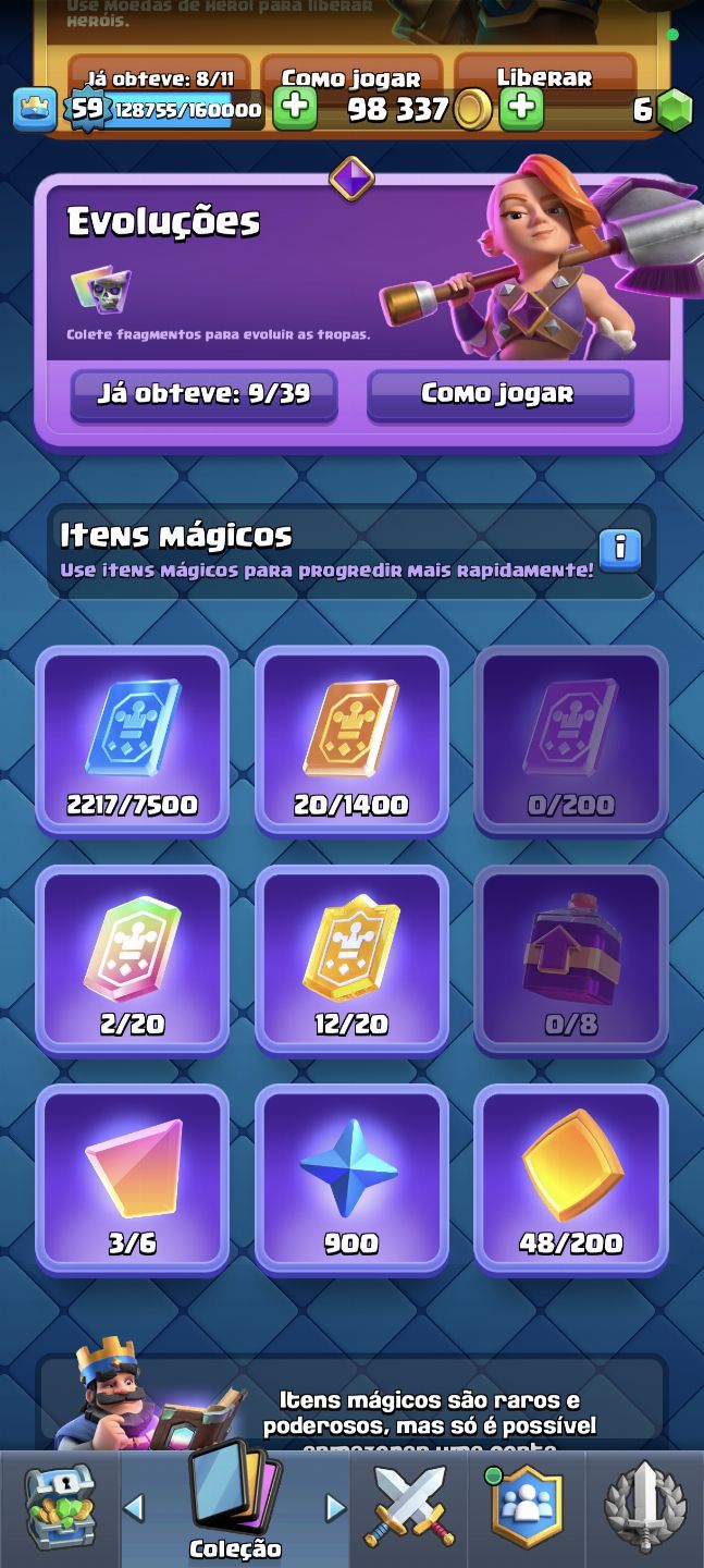 Conta de Clash FULL
