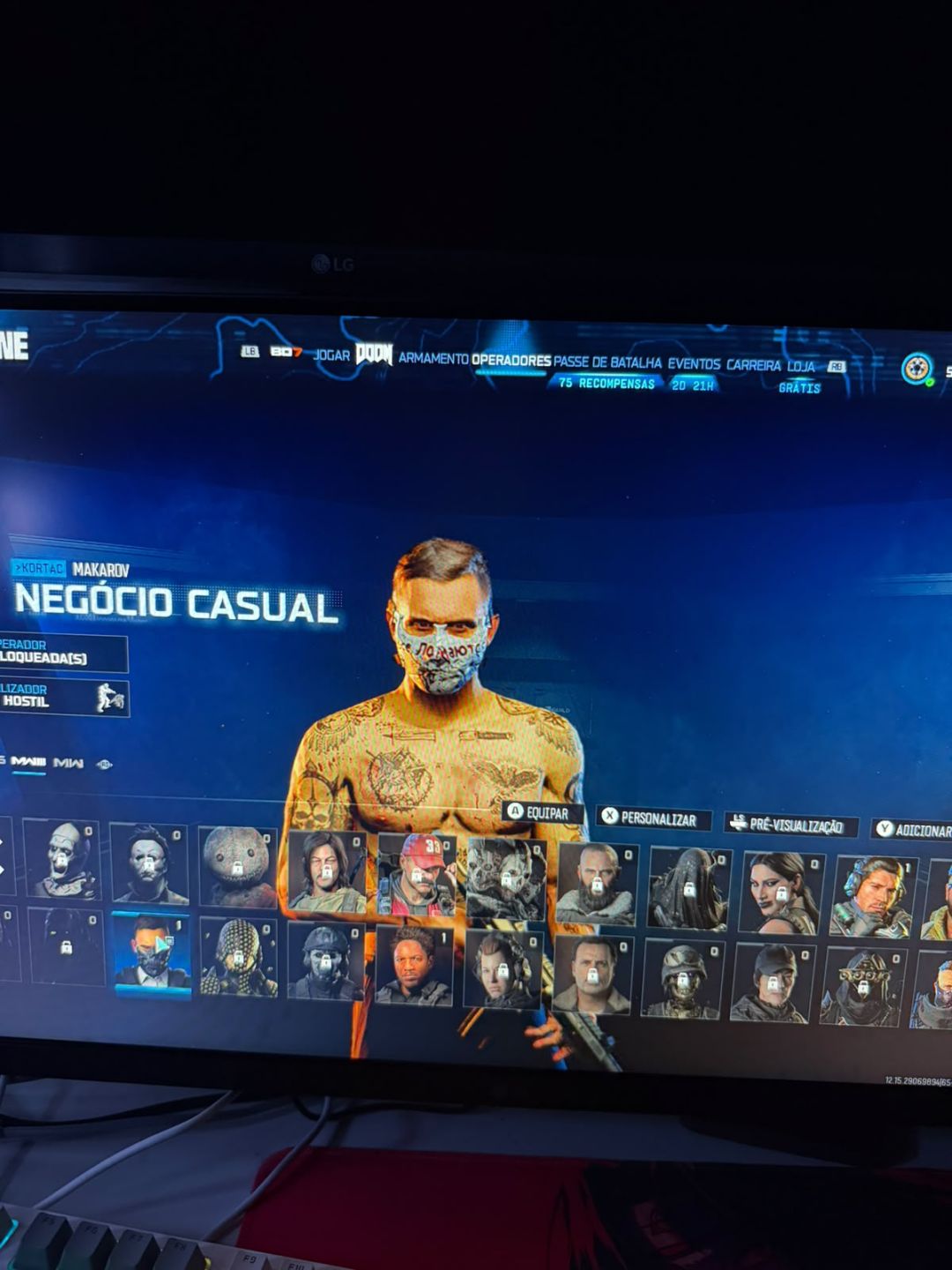 [Promoção] Conta com gordao-trem-bala, apocalypse e laracroft! Leia descrição!!