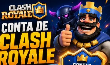 Conta Clash Royale 7000 Taças | Rei Nv.13 | 117 Cartas | Arena 19
