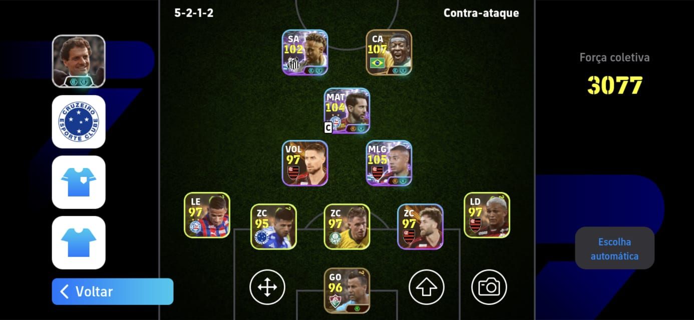 Conta de efootball 3286 de força