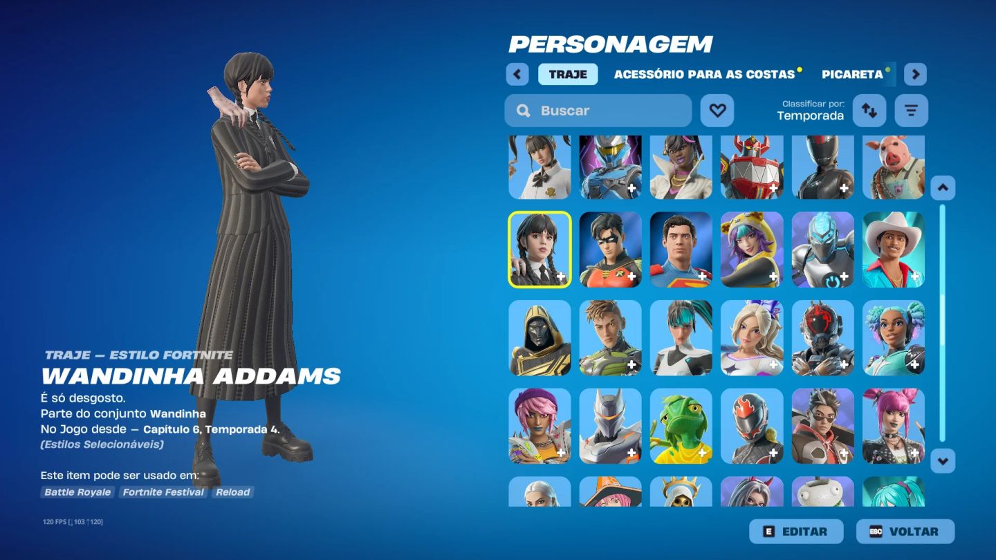 Conta Fortnite | 138 Skins |