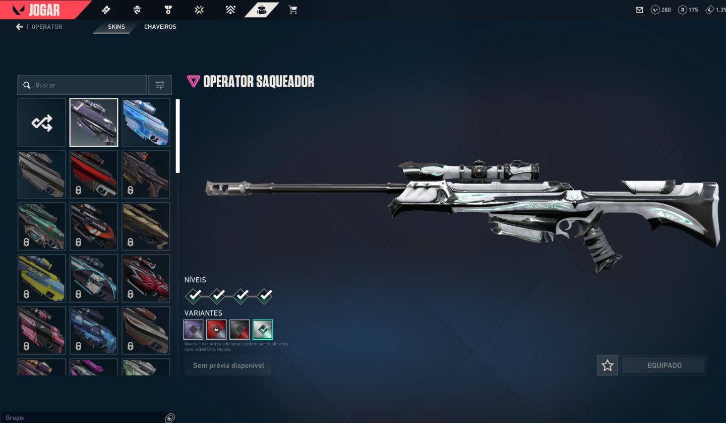CONTA de VALORANT VÁRIAS SKINS! ENTREGA RAPIDA