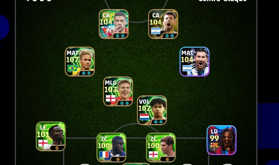 Conta efootball neymar 2014 loiro