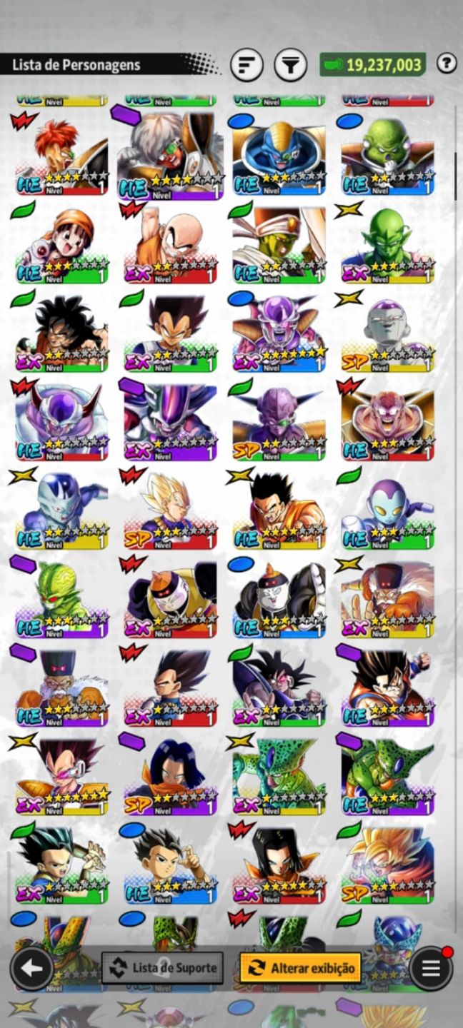 Conta dragon ball legends Full acesso boa pra começar com o competitivo