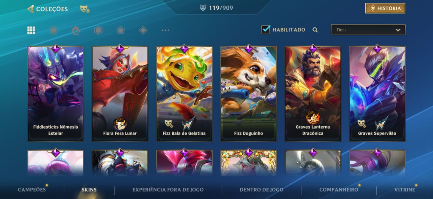 CONTA EX CHALLENGER WILD RIFT