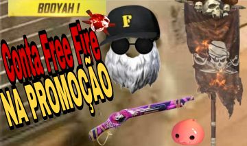Contas Free Fire (itens raros do FF