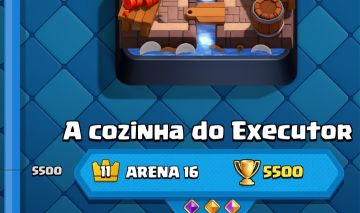 Conta de Clash Royale, arena 16, com personagens excelentes para jogar