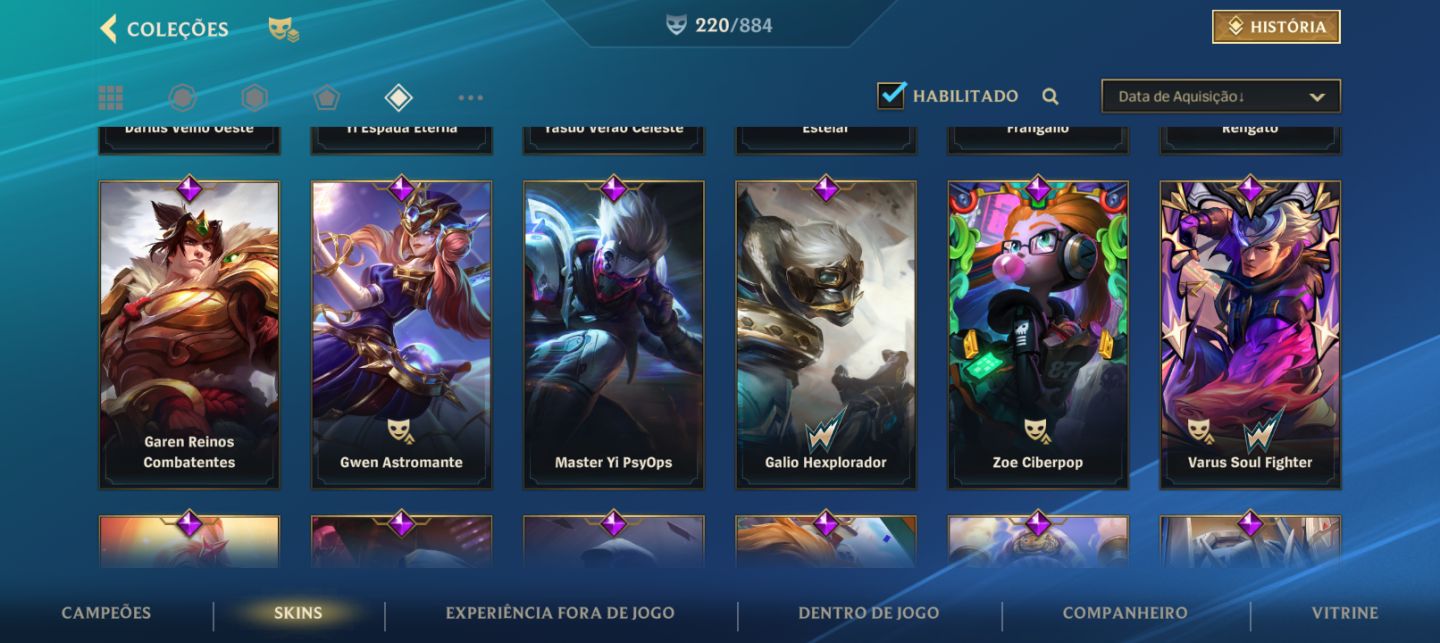 CONTA DE WILD RIFT COM YASUO CALIGRAFIA DE PRESTÍGIO!!!