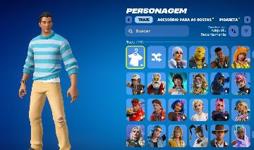 Conta fortnite com 115 skins!!