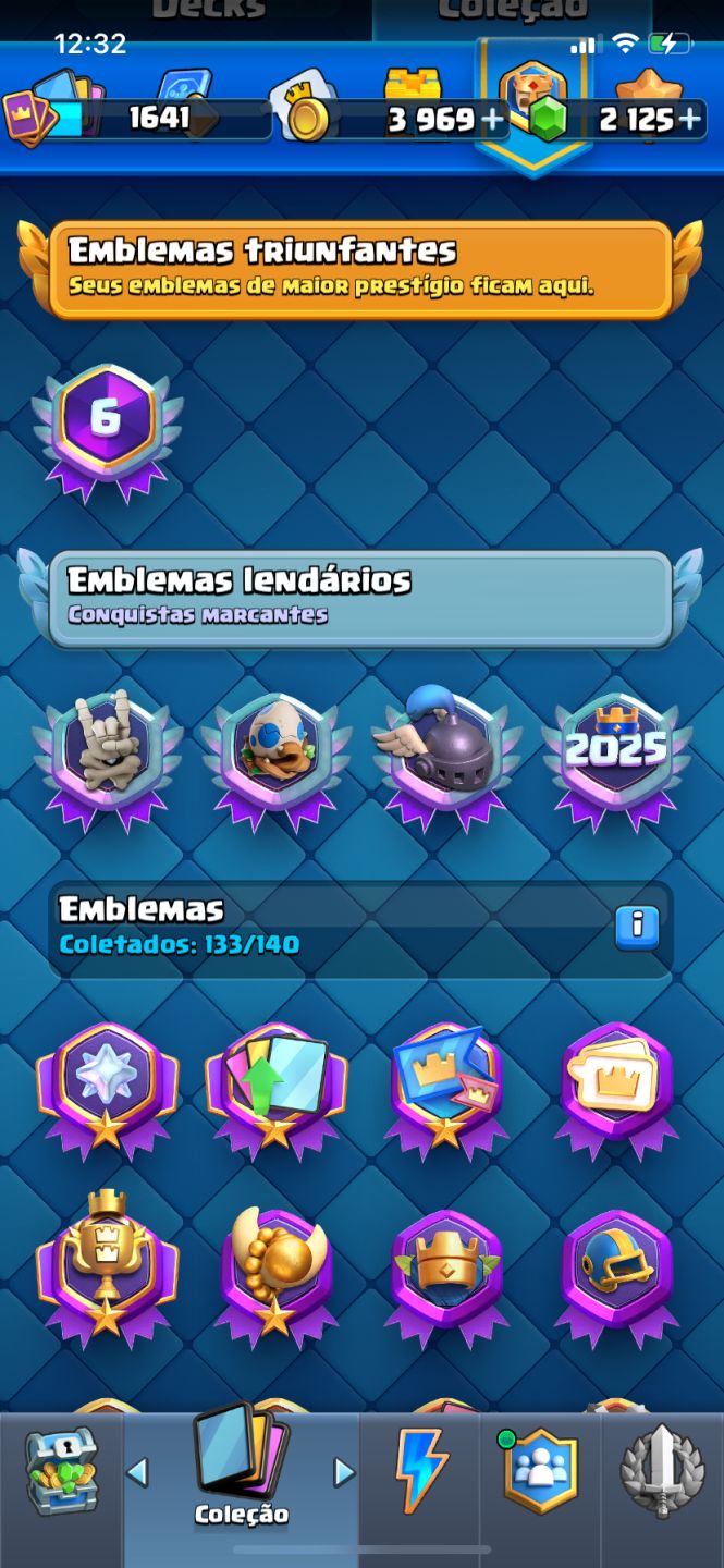 CONTA CLASH ROYALE!!! ( 6 ANOS )FULL CARTAS + FULL TORRE / NVLMAX +2000 GEMAS