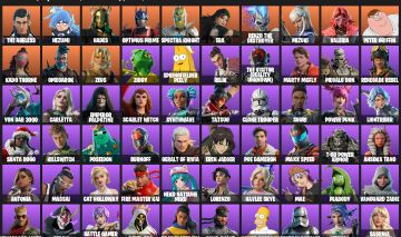 CONTA FORTNITE TRYHARD | 200 SKINS | SOLD SNAKE, SUPERMAN, GERALT