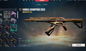 Conta Champions 2025 Faca, 3 Vandal e Phantom