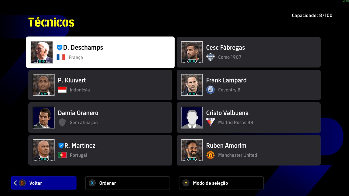 Conta efootball STEAM
