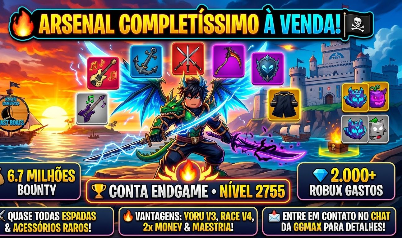 CONTA BLOX FRUIT | YORU, TTK, CDK, QUASE TODAS AS GAME PESS DO JOGO ( DISCRIÇÃO