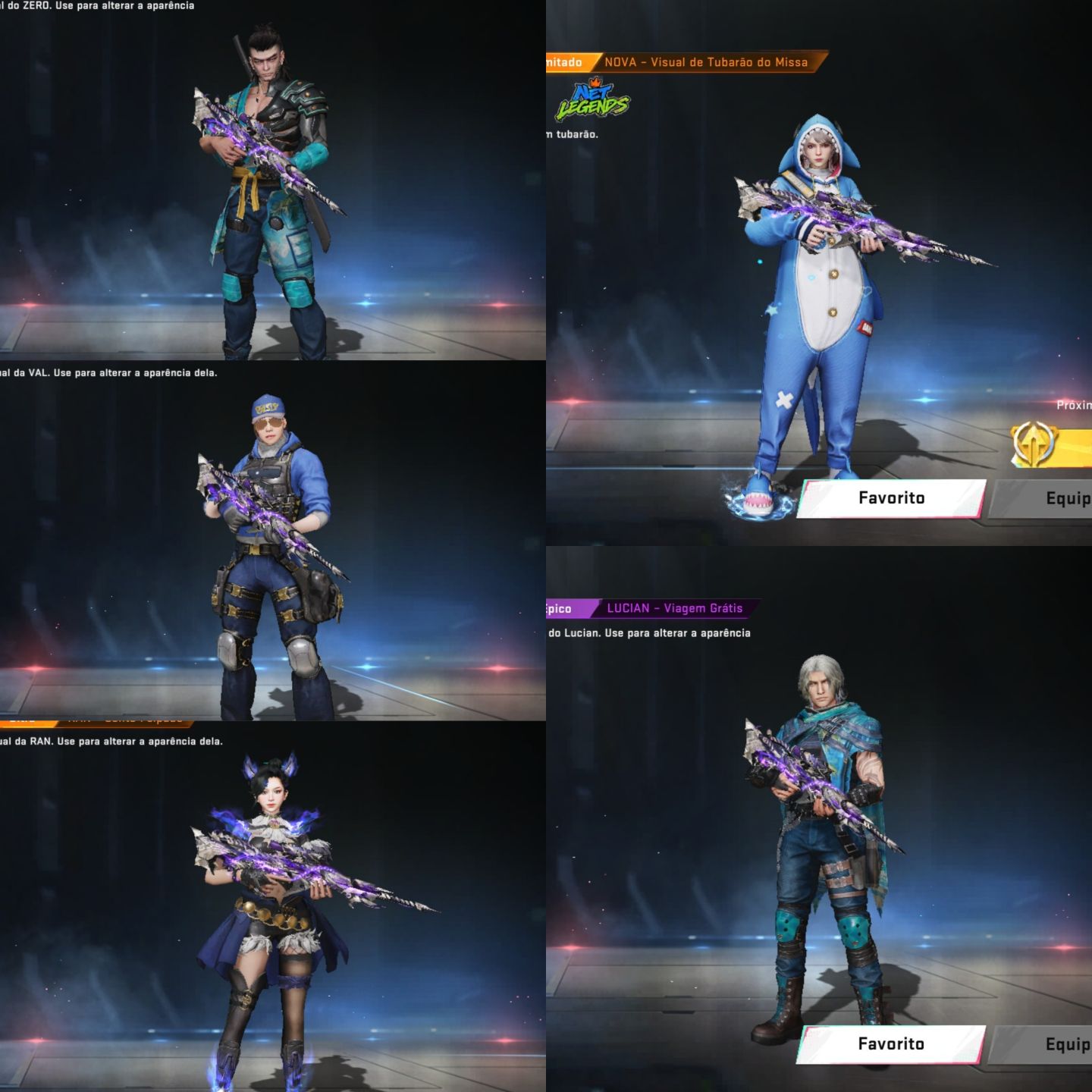 CONTA BLOOD STRIKE COM ENZO ETERNO