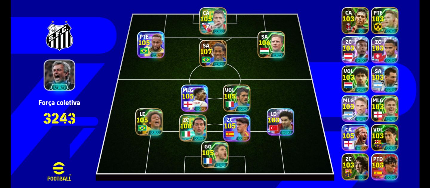 CONTA eFootball À VENDA TIME MUITO FORTE!