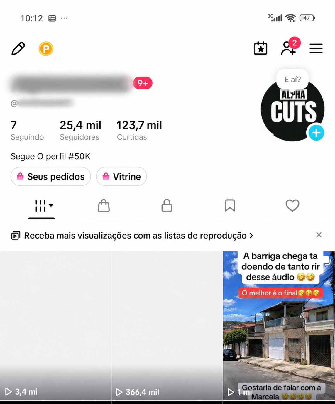 Conta do TikTok Monetizada no BRASIL | 25,4 mil Seguidores Reais