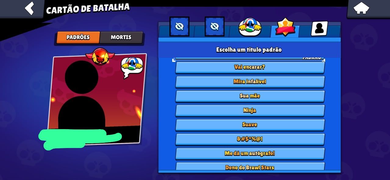 CONTA DE BRAWL STARS RARA (2019)