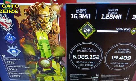 CONTA STEAM APEX 1 HERANÇA CAUSTIC / PSN LIBERADA